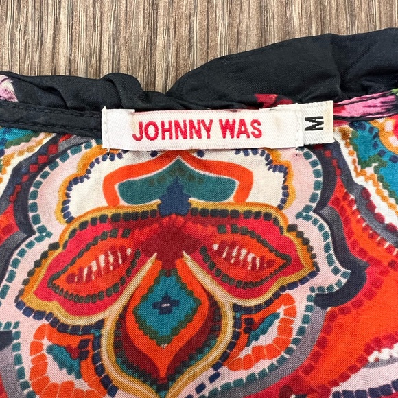 Johnny Was Multicolor Floral Blouse - Picture 2 of 9